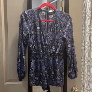 Boutique Blue Romper